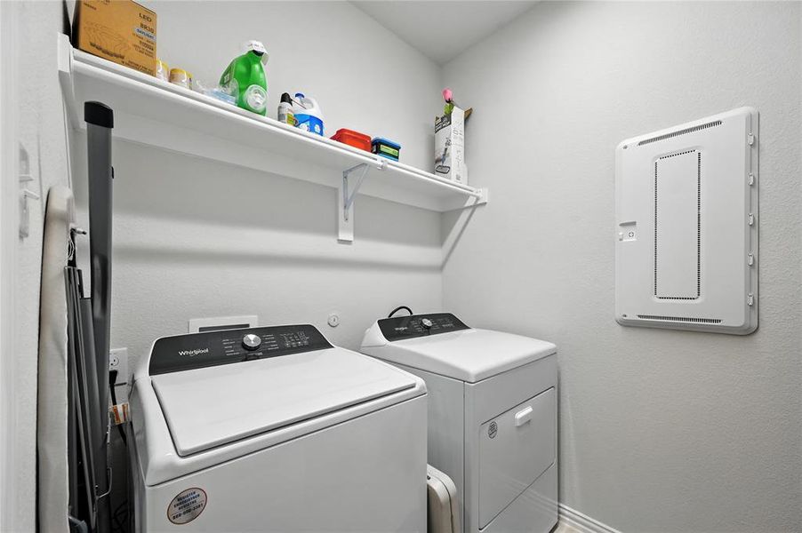 Separate Laundry Room