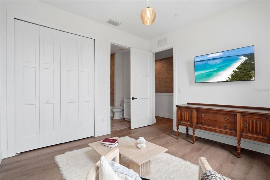 Furnished interior view inside a new home in , St. Petersburg (Image 8).