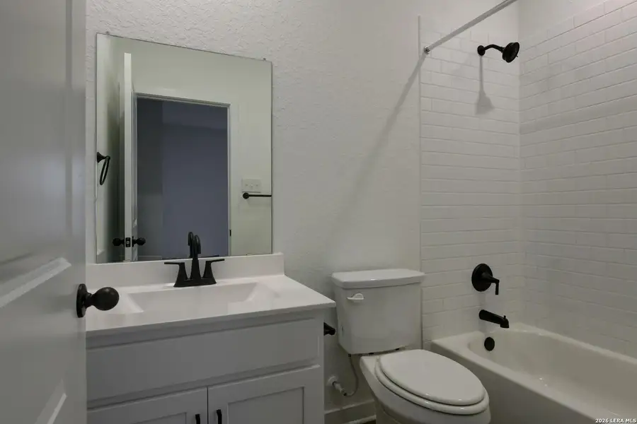 Furnished interior view inside a new home in Nopal Valley, San Antonio (Image 8).