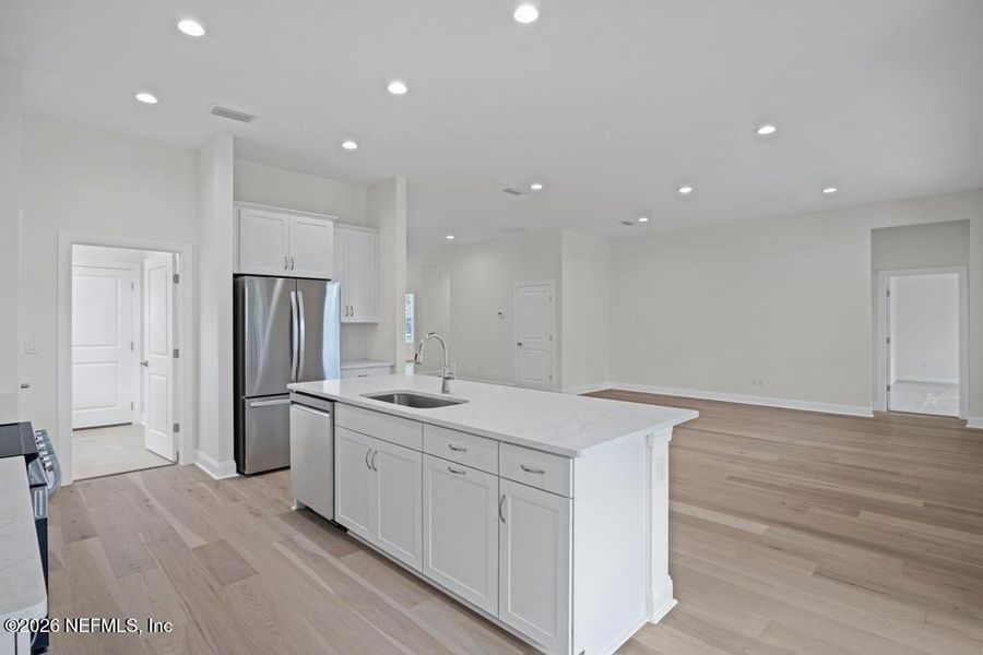 Furnished interior view inside a new home in , St. Augustine (Image 10).