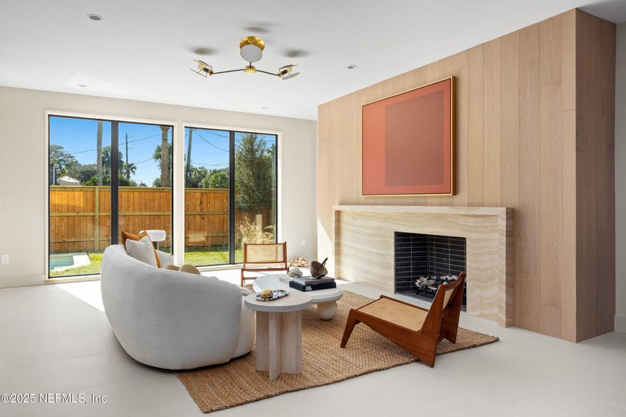 Furnished interior view inside a new home in , Atlantic Beach (Image 12).