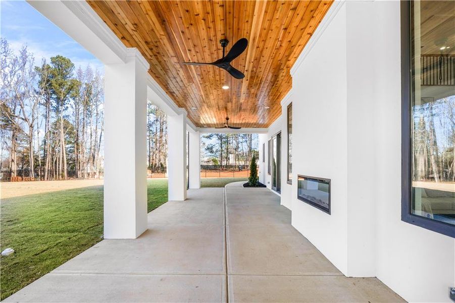 Exterior details and patio area of a home in , Lawrenceville (Image 34).