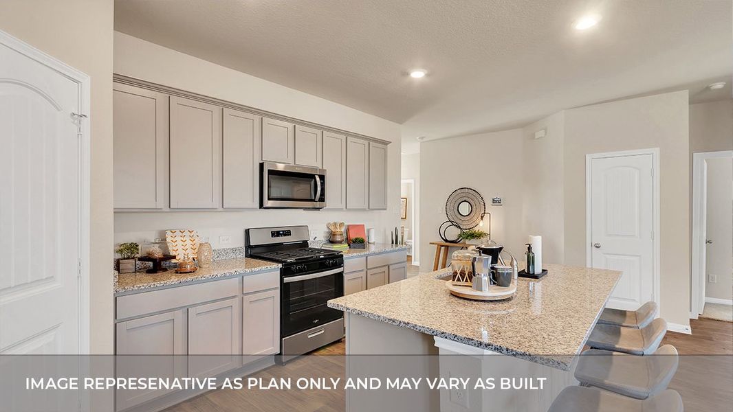 Representative furnished interior of a home built from the The Gaven by D.R. Horton in Talavera, Kyle (Image 10).