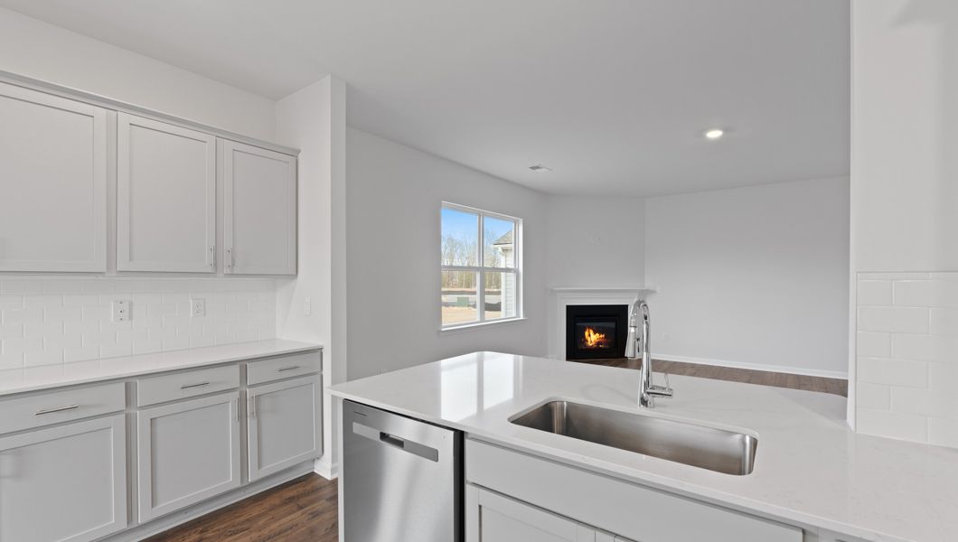 Furnished interior view inside a new home in Durbin Meadows Traditions, Fountain Inn (Image 11). Furnished interior view inside a new home in Durbin Meadows Traditions, Fountain Inn (Image 11).