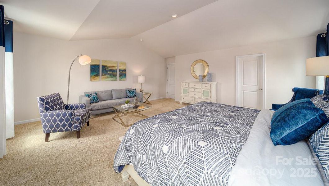 Furnished interior view inside a new home in Nolen Farm, Gastonia (Image 27).