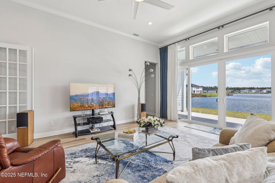 Furnished interior view inside a new home in , St. Augustine (Image 43). Furnished interior view inside a new home in , St. Augustine (Image 43).