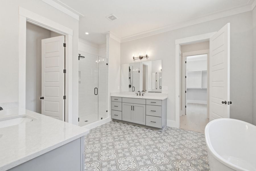 Furnished interior view inside a new home in , Johns Island (Image 13).