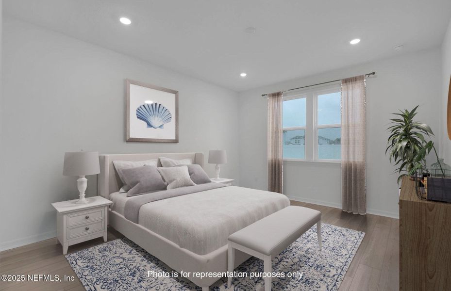 Furnished interior view inside a new home in Double Branch, Middleburg (Image 5). Furnished interior view inside a new home in Double Branch, Middleburg (Image 5).