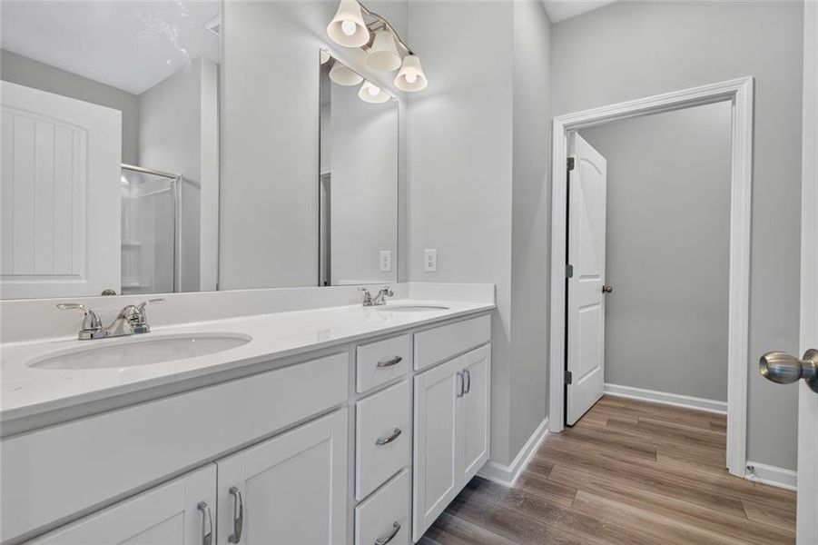 Furnished interior view inside a new home in Sycamore Crest, Calhoun (Image 6).