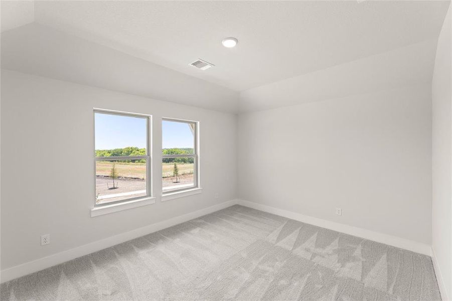 Spacious, unfurnished interior of a new home in Treeline, Justin (Image 19).