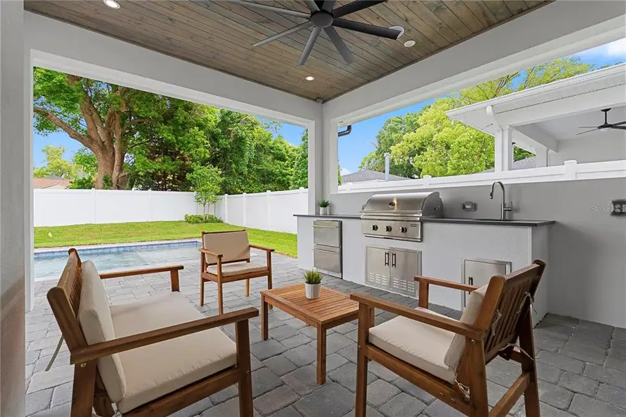 Exterior details and patio area of a home in , Orlando (Image 3). Exterior details and patio area of a home in , Orlando (Image 3).