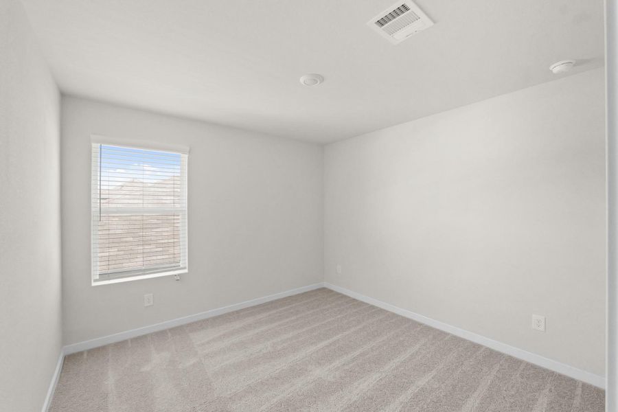 Spacious, unfurnished interior of a new home in Lakes at Crockett Martin, Conroe (Image 23). Spacious, unfurnished interior of a new home in Lakes at Crockett Martin, Conroe (Image 23).