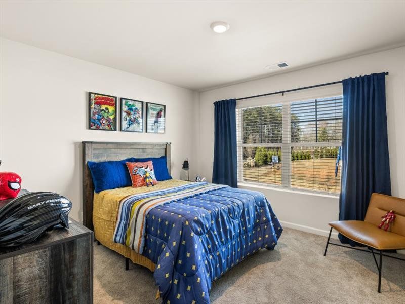 Furnished interior view inside a new home in Thompson Ridge, Dallas (Image 52).