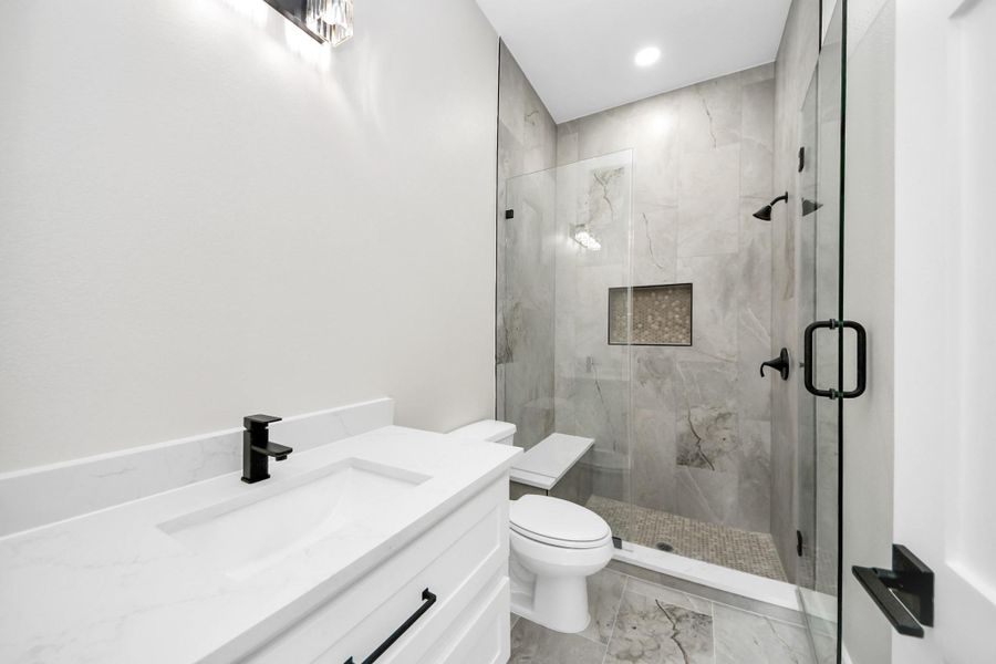 Furnished interior view inside a new home in , Porter (Image 14).