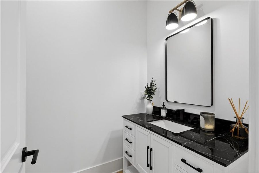 Furnished interior view inside a new home in , Marietta (Image 11).