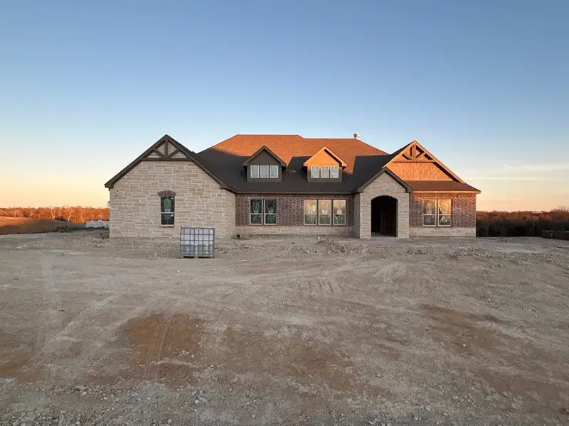 In-progress construction of a new home in Creekview Addition, Van Alstyne, TX (Image 3).