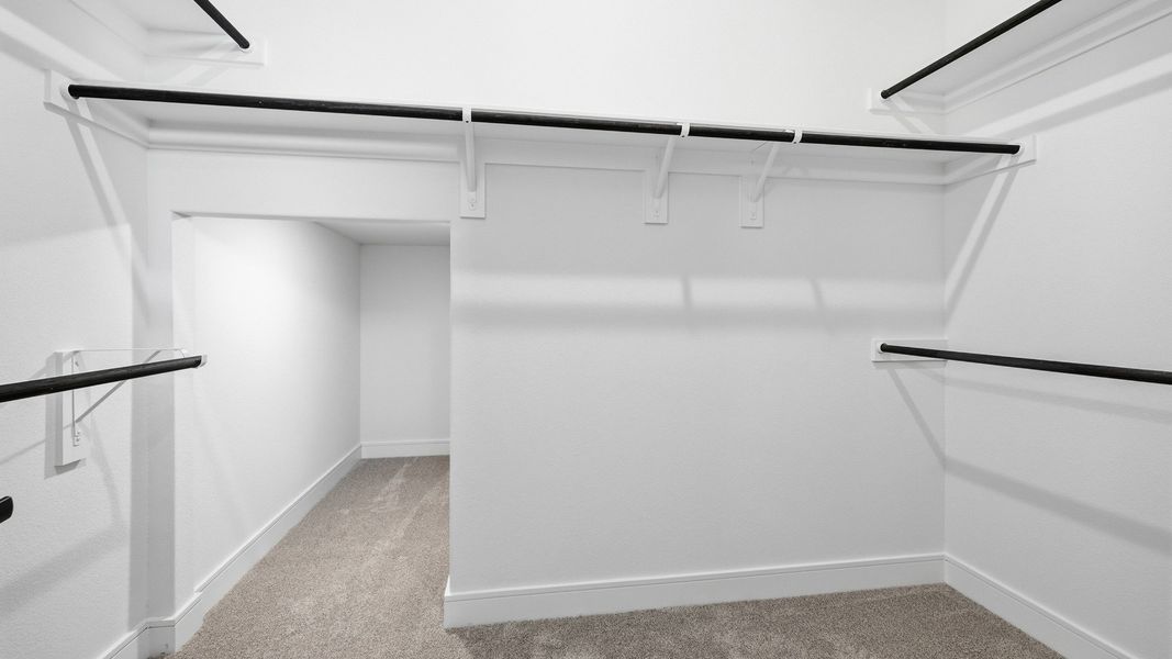 Representative furnished interior of a home built from the Solara by Brightland Homes in Bridgeland Central, Cypress (Image 13).