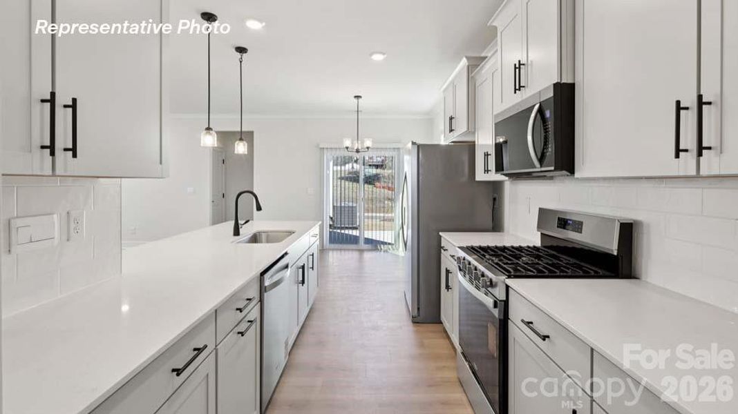 Furnished interior view inside a new home in Oak Grove Hill, Huntersville (Image 30).