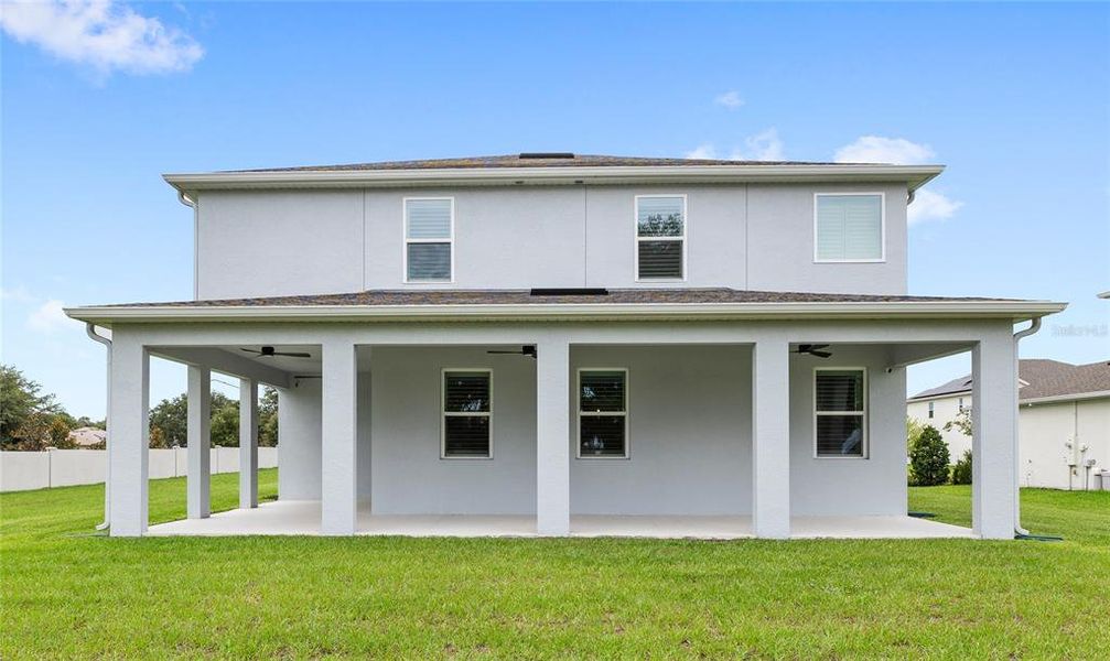 Exterior details and patio area of a home in Acuera Estates, Apopka (Image 35). Exterior details and patio area of a home in Acuera Estates, Apopka (Image 35).