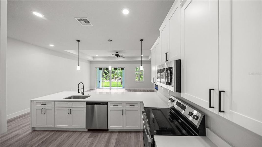 Furnished interior view inside a new home in , North Port (Image 5).