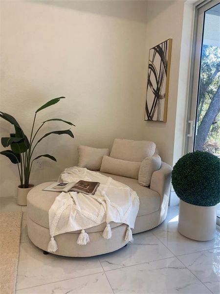 Furnished interior view inside a new home in , Port Charlotte (Image 18). Furnished interior view inside a new home in , Port Charlotte (Image 18).