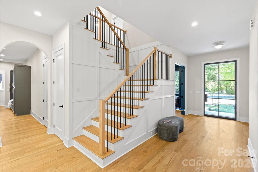 Entrance/Stairs to second level