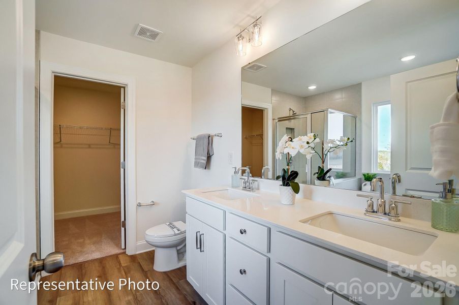 Furnished interior view inside a new home in Ashton Park, Monroe (Image 11).
