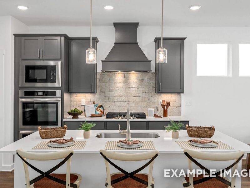 Furnished interior view inside a new home in Woods Crossing, Gallatin (Image 40).