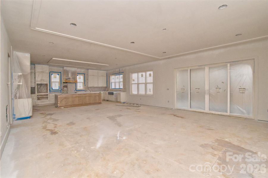 In-progress construction of a new home in , Indian Trail, NC (Image 23).