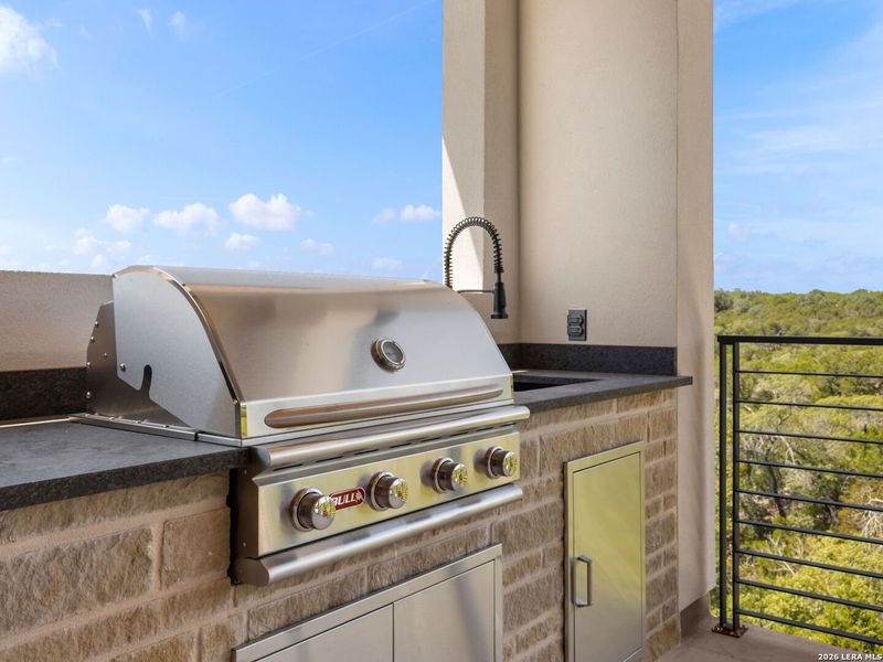 Exterior details and patio area of a home in , Boerne (Image 21).