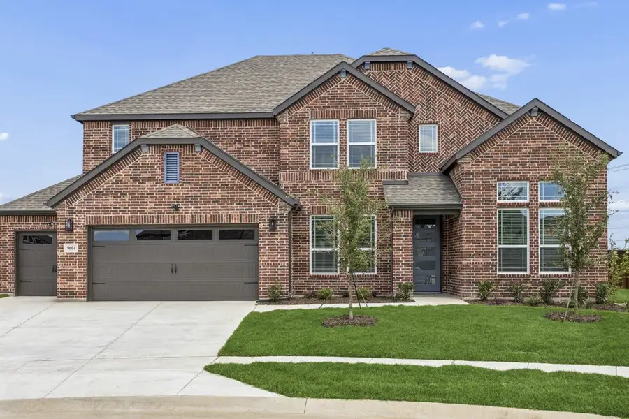 Representative exterior photo of a completed home built from the The Mockingbird by Lillian Custom Homes in Polo Ridge, Forney, TX (Image 24).