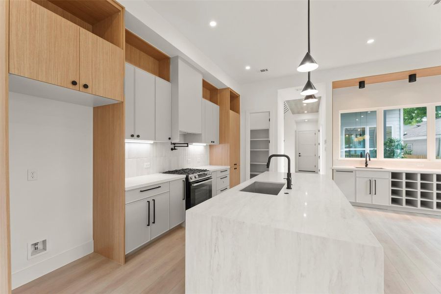 Furnished interior view inside a new home in , Houston (Image 7).