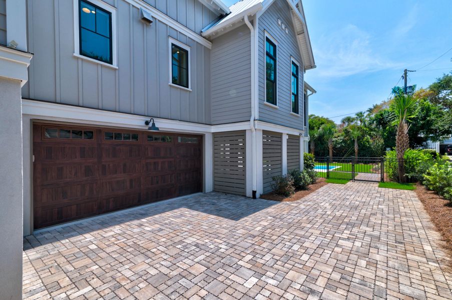 Exterior details and patio area of a home in , Sullivan's Island (Image 25). Exterior details and patio area of a home in , Sullivan's Island (Image 25).