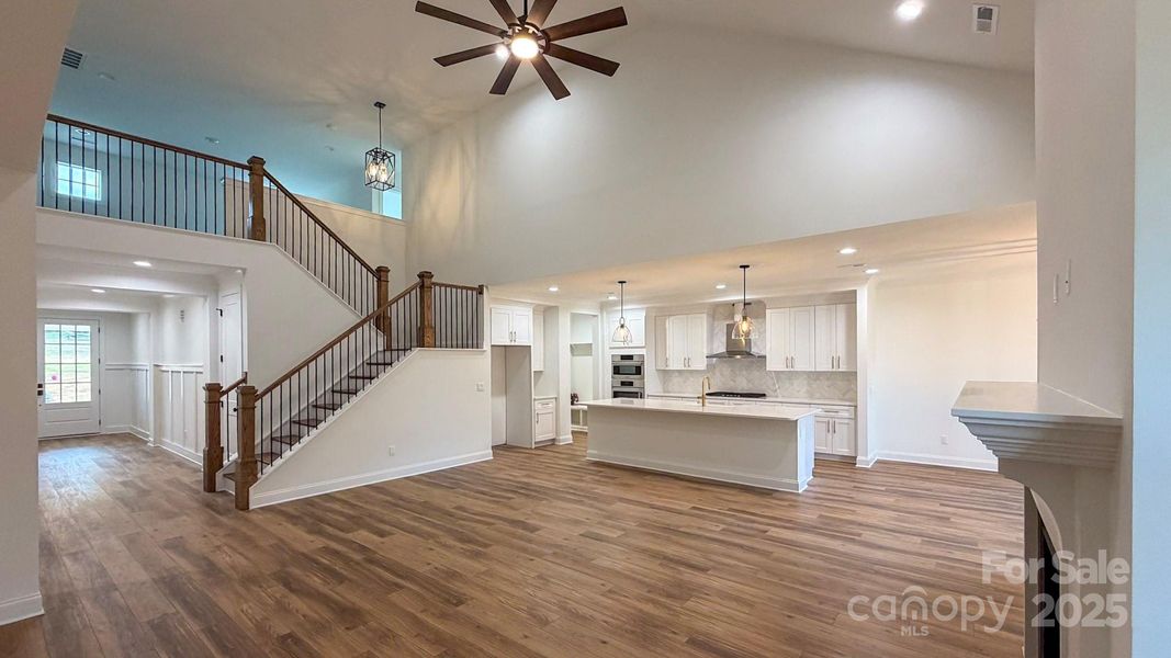 Furnished interior view inside a new home in Creek Stone, Mooresville (Image 10).