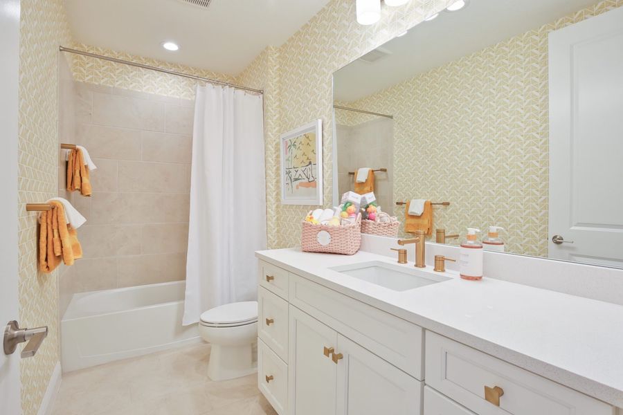 Representative furnished interior of a home built from the Honor by Neal Communities in Palm Grove, Bradenton (Image 15).