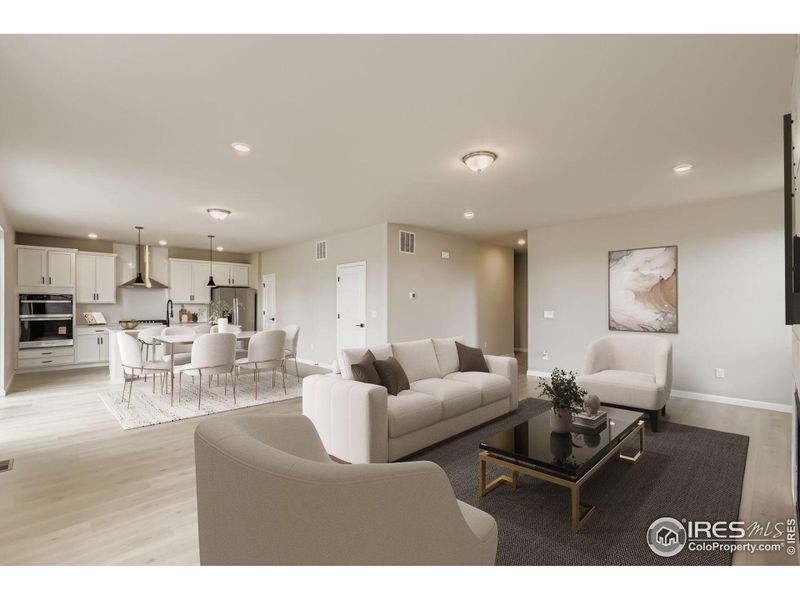 Functional and Stylish Open floor plan - Same Floor Plan, Different Model Functional and Stylish Open floor plan - Same Floor Plan, Different Model