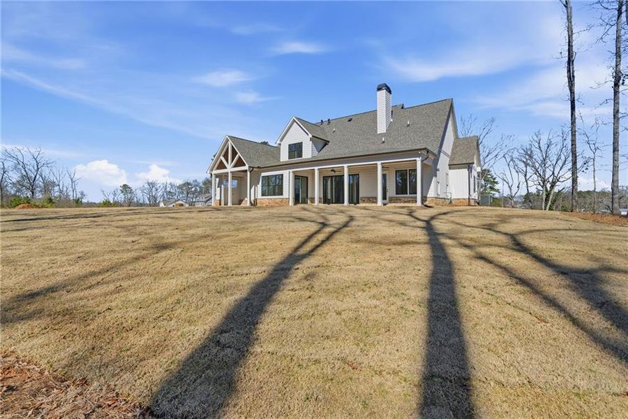 Exterior details and patio area of a home in , Canton (Image 28).
