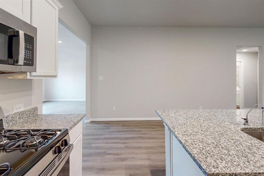 Furnished interior view inside a new home in Kings Way, Denton (Image 5).