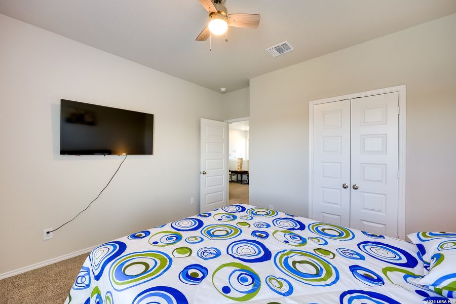 Furnished interior view inside a new home in Melissa Ranch, San Antonio (Image 9).