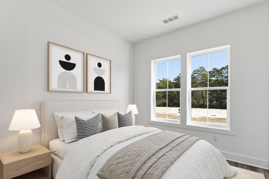 Furnished interior view inside a new home in Nautilus Pointe, Inlet Beach (Image 14). Furnished interior view inside a new home in Nautilus Pointe, Inlet Beach (Image 14).