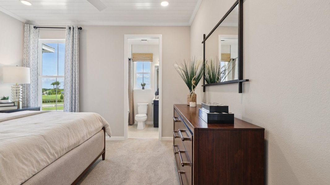 Representative furnished interior of a home built from the Aruba by DRB Homes in Isla Mirada, San Antonio (Image 36). Representative furnished interior of a home built from the Aruba by DRB Homes in Isla Mirada, San Antonio (Image 36).