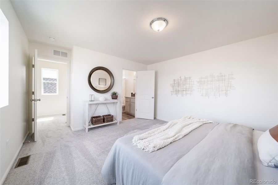 Furnished interior view inside a new home in , Commerce City (Image 15).