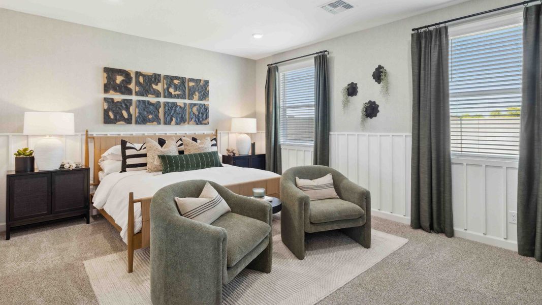 Representative furnished interior of a home built from the Ibis by D.R. Horton in Del Rio Ranch, Avondale (Image 16).