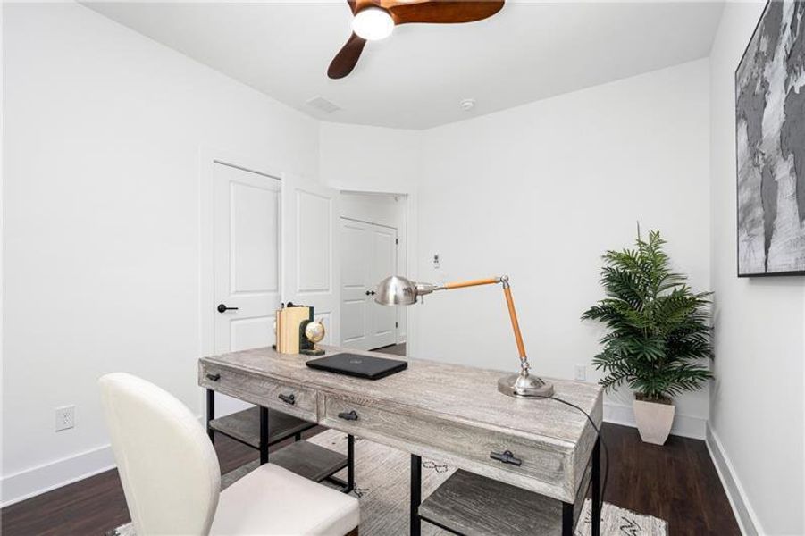 Furnished interior view inside a new home in , Stockbridge (Image 51).