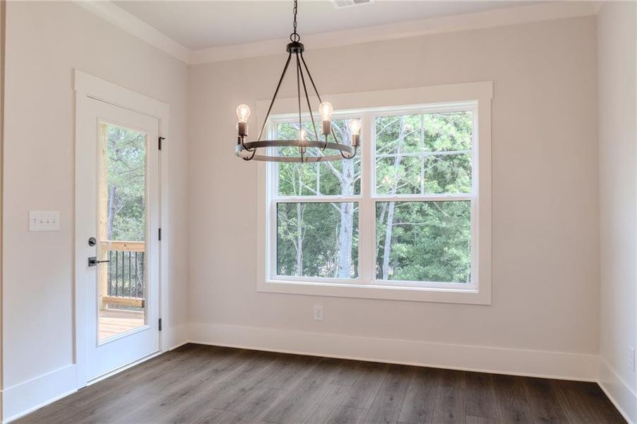 Spacious, unfurnished interior of a new home in Riverwalk, Monroe (Image 36).