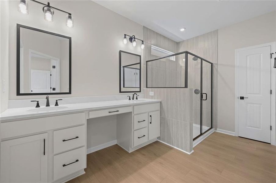 Furnished interior view inside a new home in Easton Park, Dallas (Image 7). Furnished interior view inside a new home in Easton Park, Dallas (Image 7).