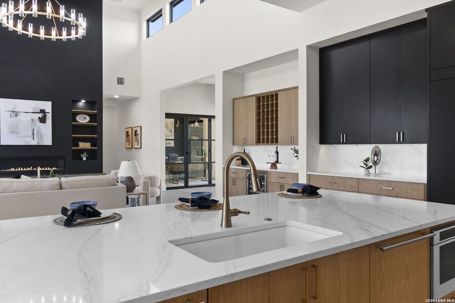 Furnished interior view inside a new home in , Boerne (Image 6). Furnished interior view inside a new home in , Boerne (Image 6).