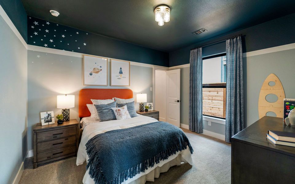 Furnished interior view inside a new home in Solterra, Mesquite (Image 37).