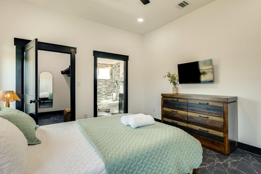 Furnished interior view inside a new home in , Somerville (Image 6).