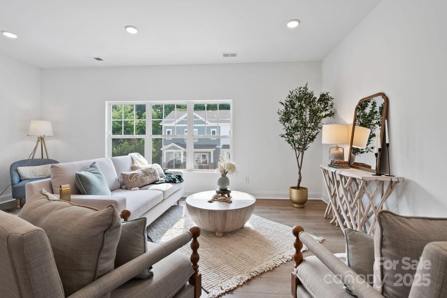 Furnished interior view inside a new home in , Asheville (Image 6).